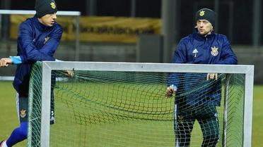 Тренировка сборной перед матчами со словенцами / © ФФУ