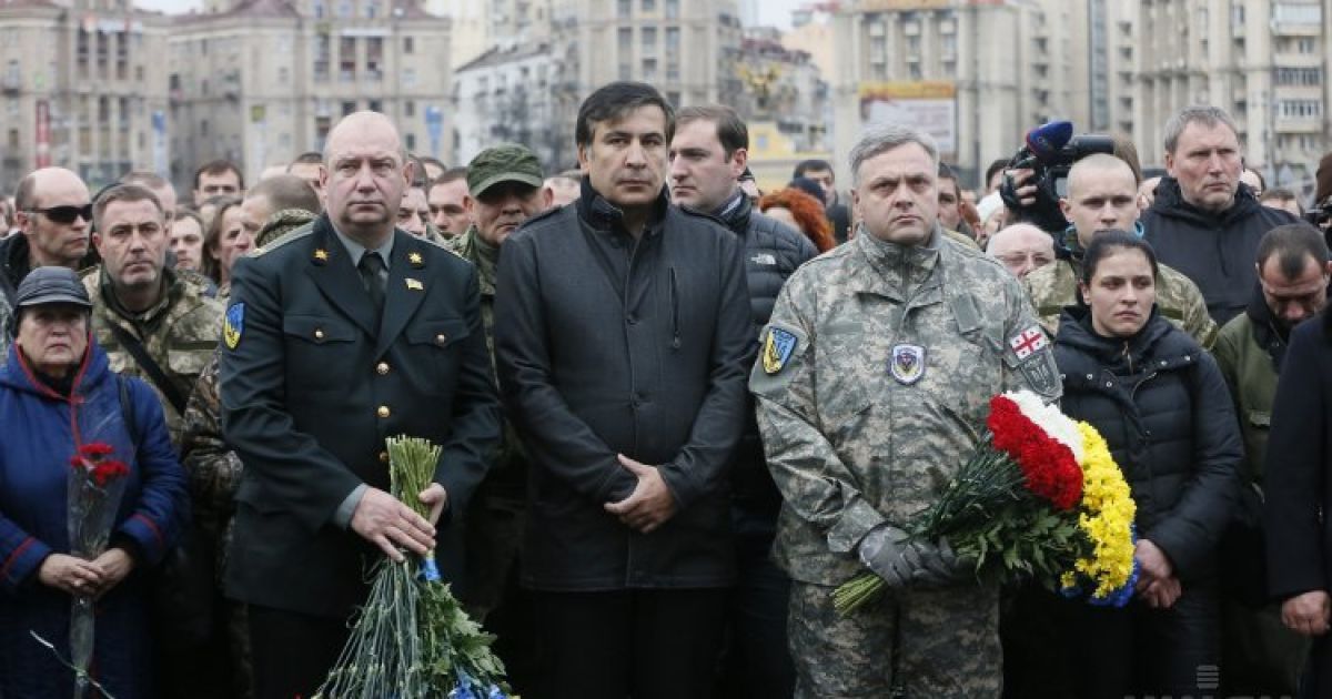 На Майдані Незалежності попрощалися з мужніми бійцями "Айдару". / © УНІАН