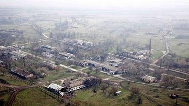 Наслідки пожежі у Балаклії / © МВС