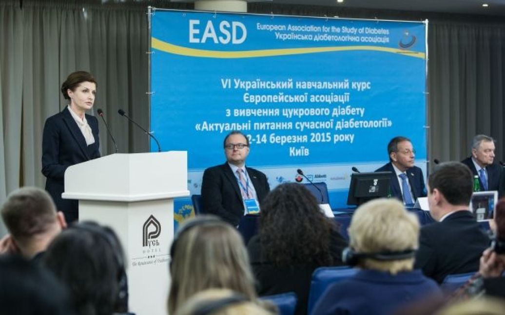 Дружина президента вперше зверталась до міжнародної аудиторії англійською мовою / © president.gov.ua