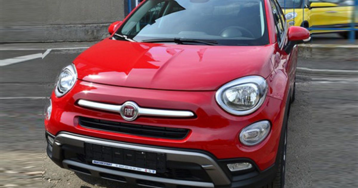 Кроссовер Fiat 500X прибыл в Украину