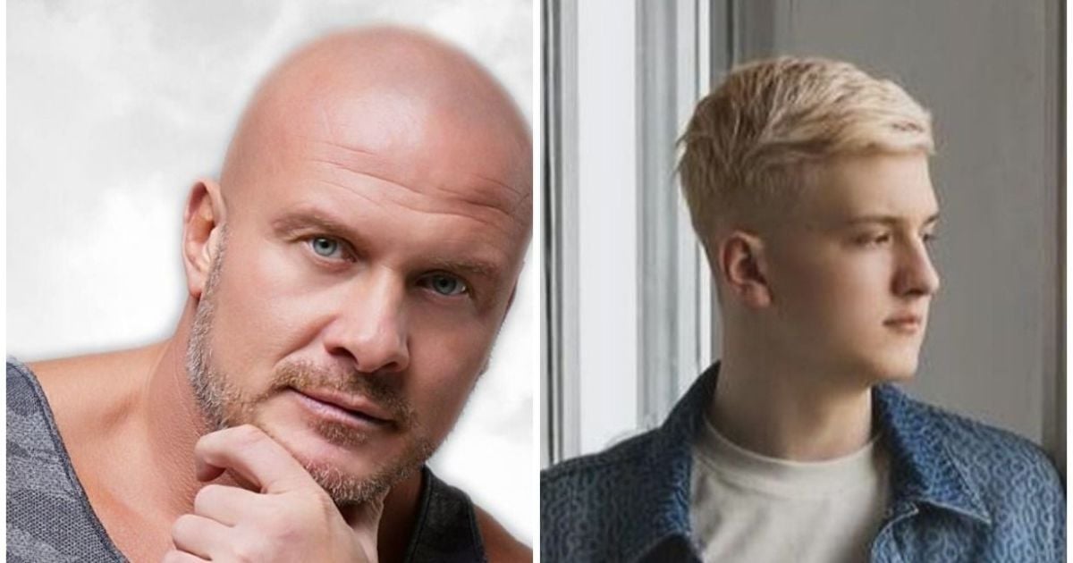 В'ячеслав Узелков і його син Роберт