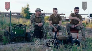 Третья штурмовая впервые взяла россиян в плен с помощью наземных роботов