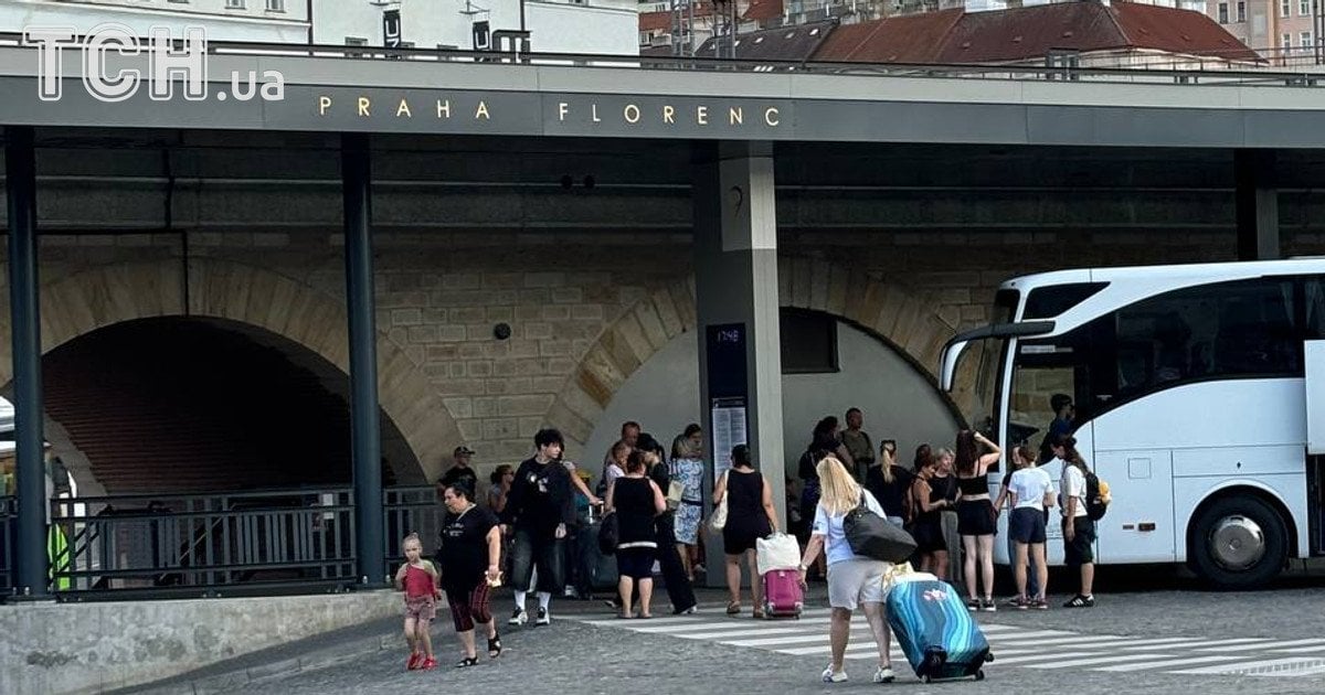 Автовокзал Прага.