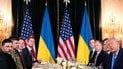 Президент Дональд Трамп зустрічається з президентом України Володимиром Зеленським у своєму клубі Mar-a-Lago