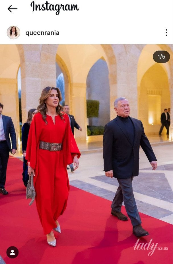 Королева Ранія та король Абдалла II / © Instagram королеви Ранії