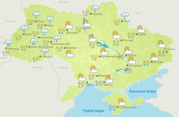  / © Укргідрометцентр