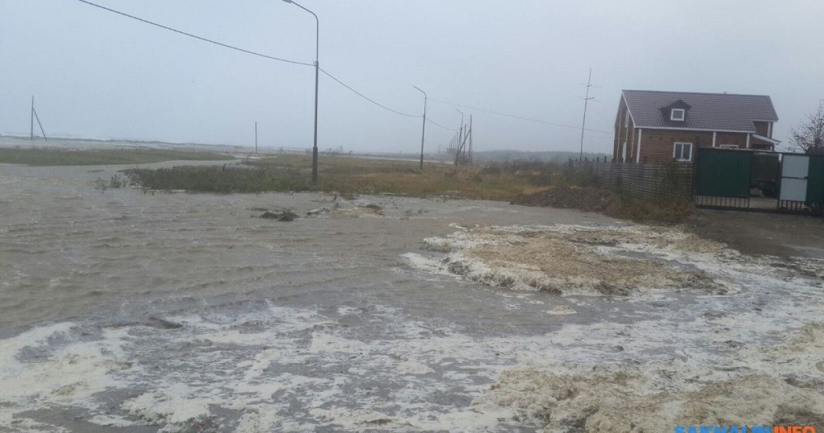 На Сахалине бушует непогода / © sakhalin.info