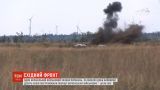Один украинский военный получил ранения на восточном фронте