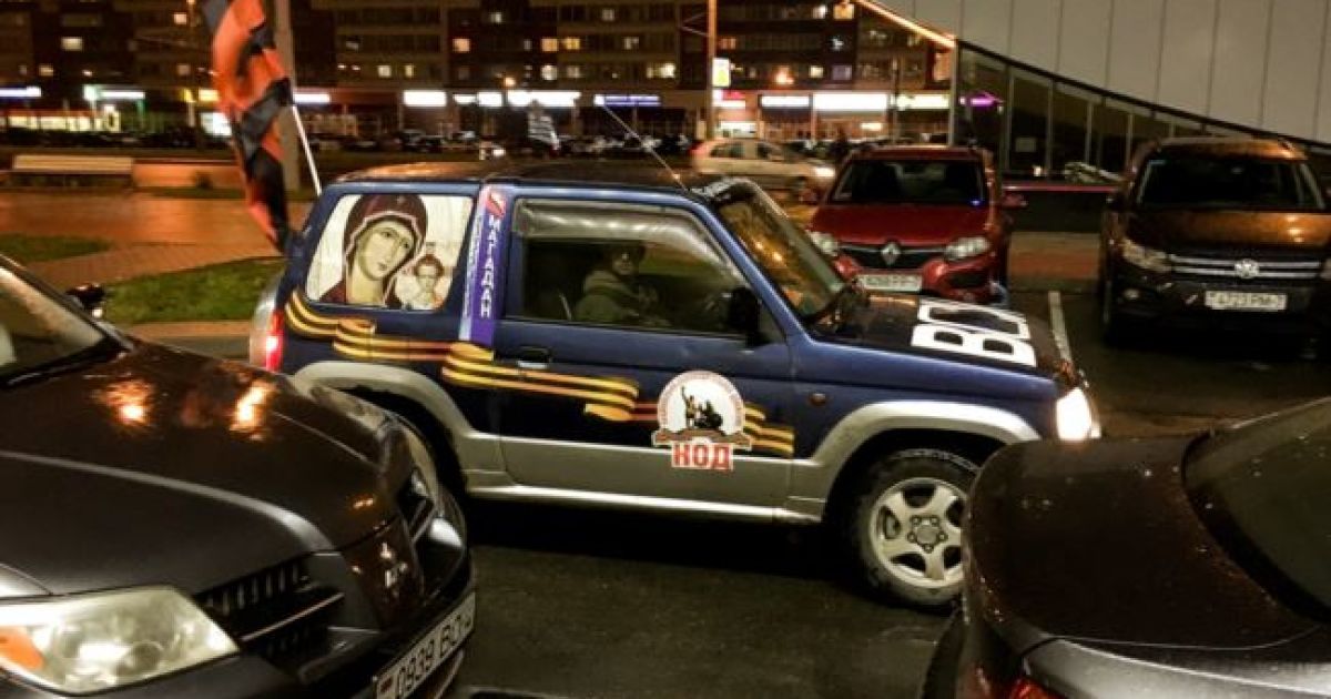 автоколона нод і мінську_2 / © Радыё Свабода