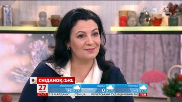 Іванна Климпуш-Цинцадзе у студії "Сніданку з 1+1"