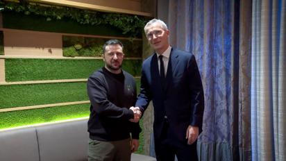 Зеленський у Давосі провів зустріч зі Столтенбергом