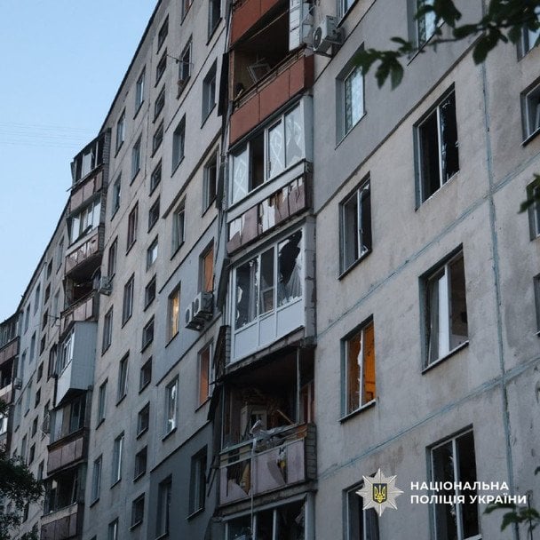Последствия обстрела Харькова / © Национальная полиция Украины