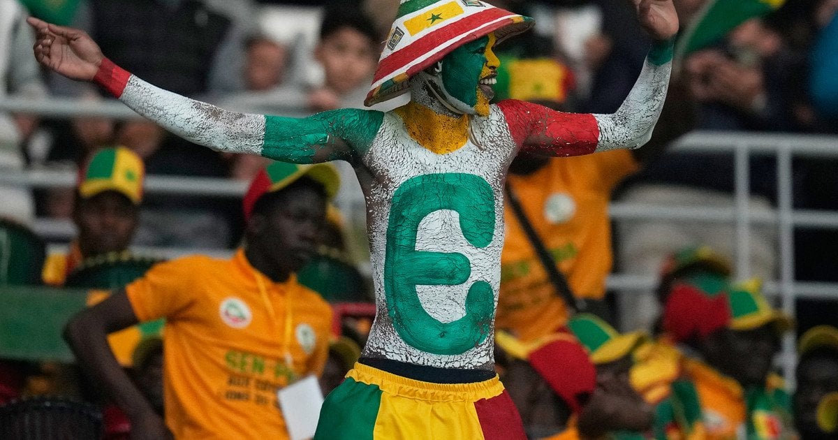 Фанат збірної Сенегалу