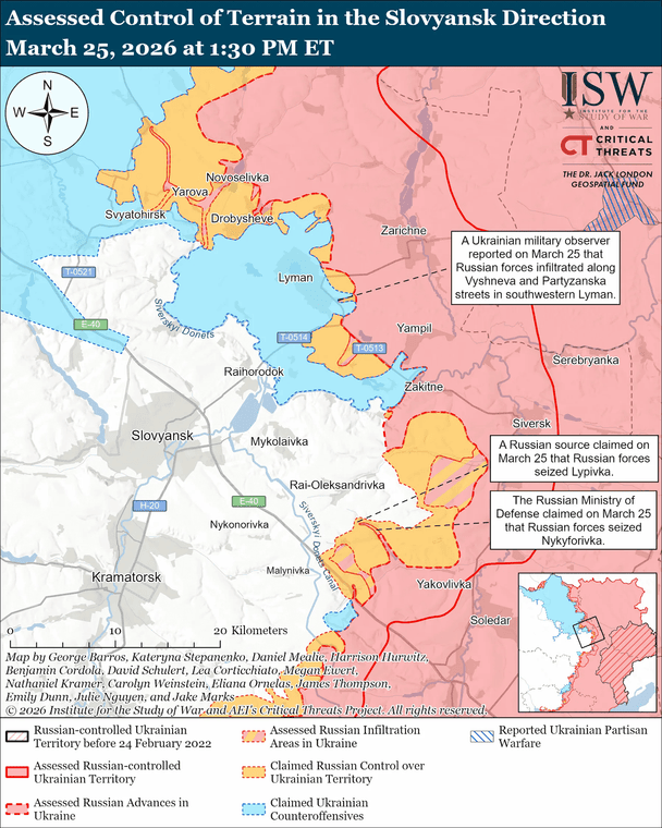 Мапи ISW / © Інститут вивчення війни (ISW)