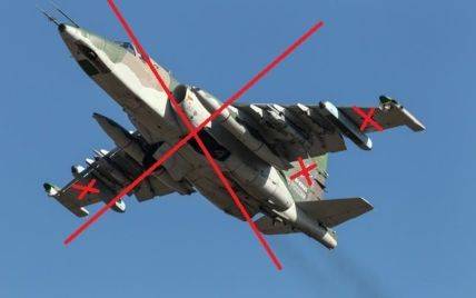 Повітряні сили збили ворожий штурмовик Су-25 на Херсонщині