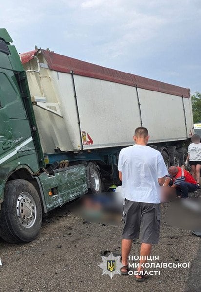На місці аварії