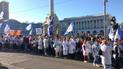 У центрі Києва тисячі лікарів вийшли на мітинг проти медреформи, поліція перекрила вулицю Грушевського