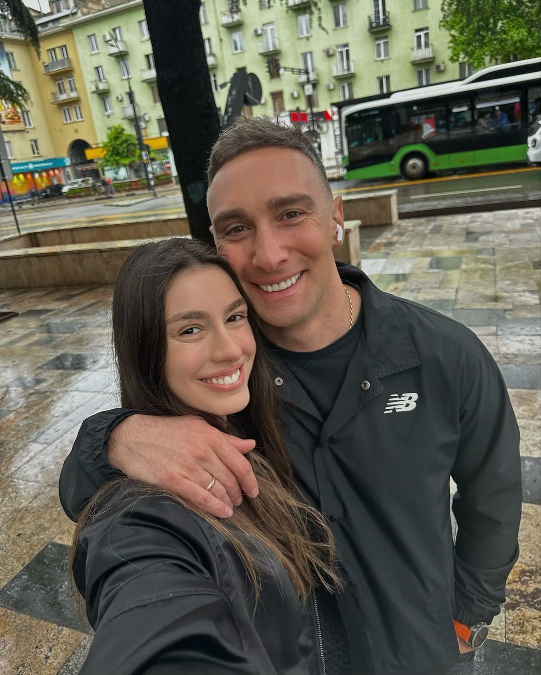 Иракли Макацария с женой / © instagram.com/maqatsa