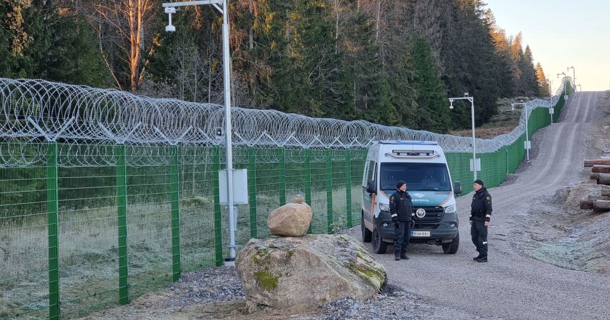 Граница Финляндии и РФ