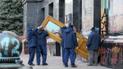 Мендель розповіла, чи віддадуть на виставку пошкоджені під час протесту двері Офісу президента