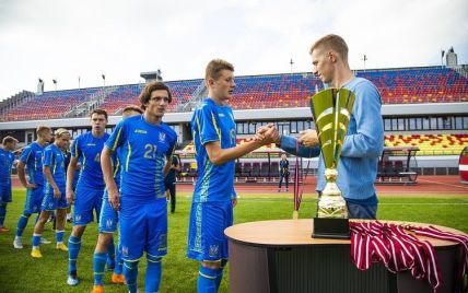 Сборная Украины победила на международном турнире в Латвии