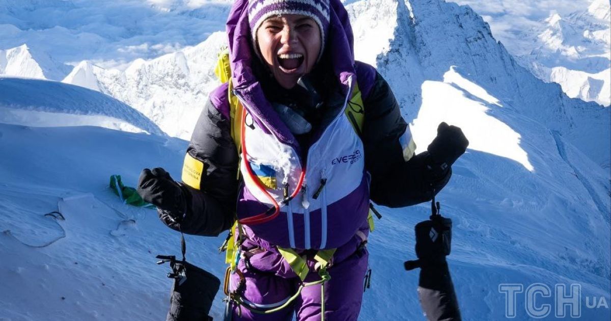 Антоніна Самойлова стала першою українкою, що піднялася на Еверест двічі