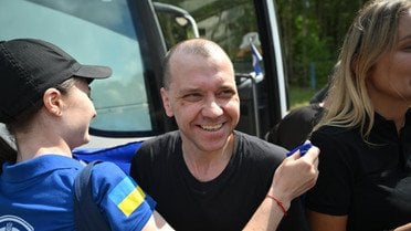 Звільнені з полону українські військові_2 / © Володимир Зеленський