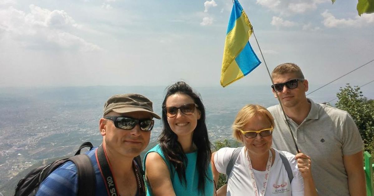 Витвицкая отдыхает в Албании / © facebook.com/S.Vitvitska