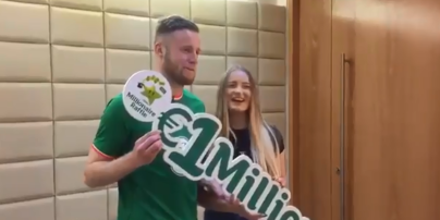 Ірландський футболіст виграв у лотерею мільйон євро
