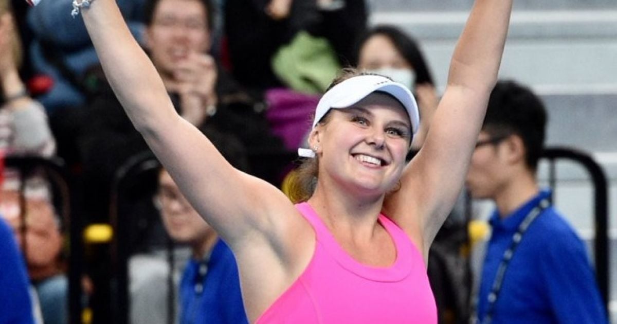 Українська тенісистка Козлова пробилася у дебютний фінал турнірів WTA