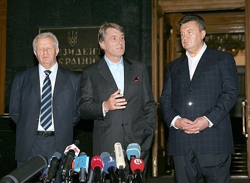 yuschenko, yanukovich, moroz