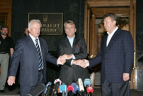 yuschenko, yanukovich, moroz