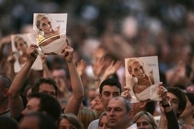 На концерті пам'яті принцеси Діани
