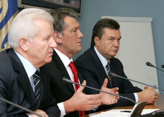 Віктор Ющенко, Віктор Янукович, Олександр Мороз
