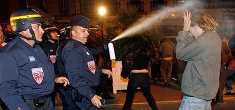 Протести після перемоги Ніколя Саркозі на виборах президента Франції 2007 року