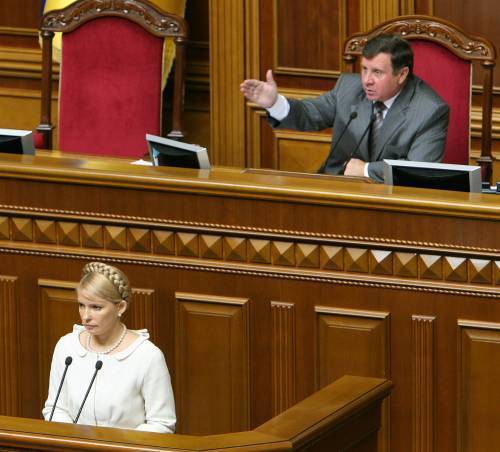 Адам Мартинюк і Юлія Тимошенко
