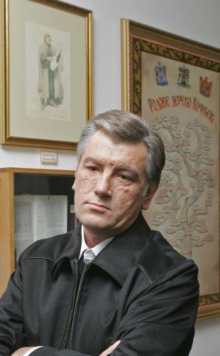 Віктор Ющенко в Батурині