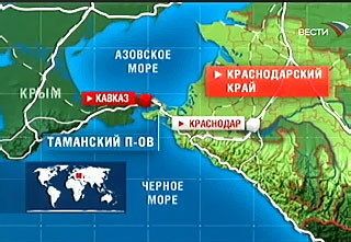 Мапа місця аварії