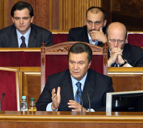 Віктор Янукович у Верховній раді