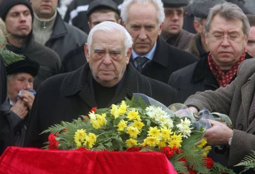 Похорон шахтарів у Донецьку