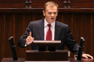 Рейтинг Туска виріс після доповіді по Смоленській катастрофі