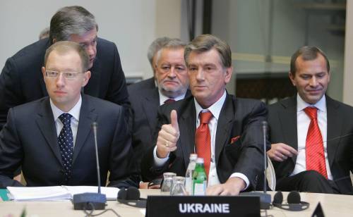 Віктор Ющенко та Арсеній Яценюк
