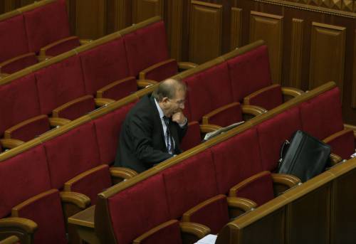 Депутат у залі ВР