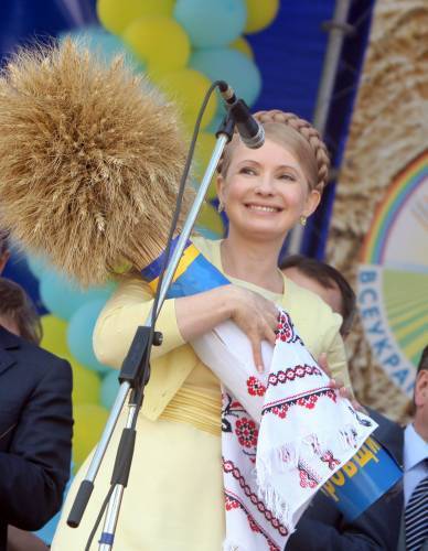 Юлія Тимошенко в селі