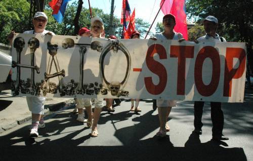 Протест проти НАТО