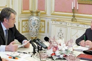 Ющенко просить Медведька зайнятись відомством Луценка