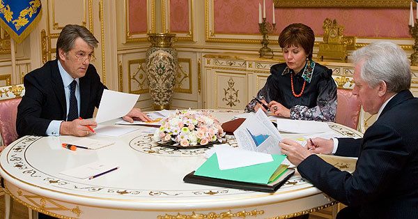 Віктор Ющенко та Олександр Медведько