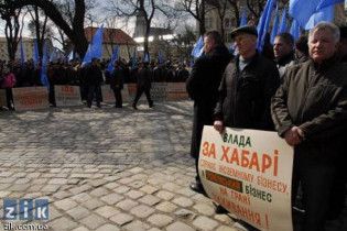У Львові "регіонали" голодуватимуть до відставки уряду