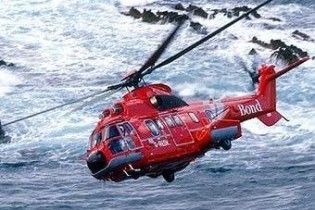 Вертоліт з 16 людьми впав у Північне море
